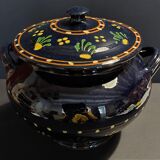 Soupière terre cuite vernissée Alsace