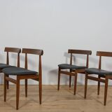 Mid-Century Teak Dining Table & Chairs by Hans Olsen for Frem Røjle.