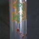 Vase rouleau Jugendstil en verre dépoli