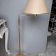 1980s gold metal lamppost