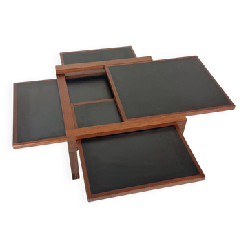 Hexa Coffee Table by Bernard Vuarnesson for Bellato International