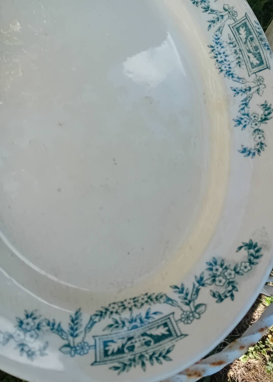 Longchamp serving platter, Lutèce series