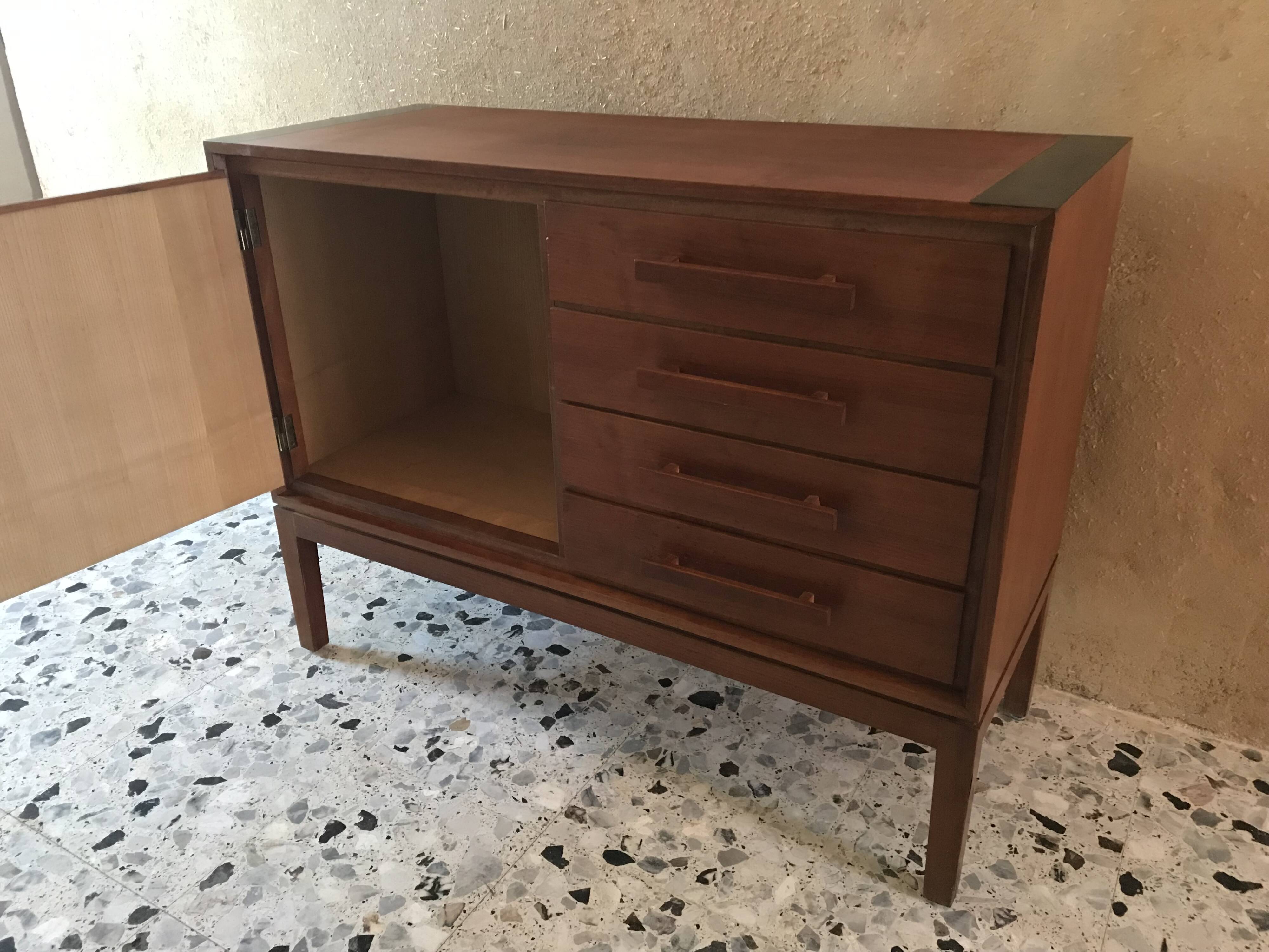 Vintage 1970s-80s sideboard storage unit