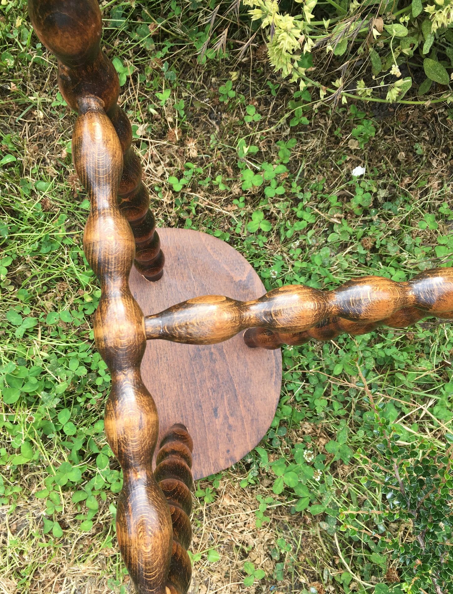 Duo of tripod stools