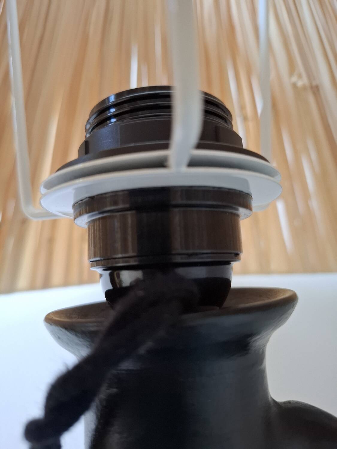 Vintage ceramic lamp