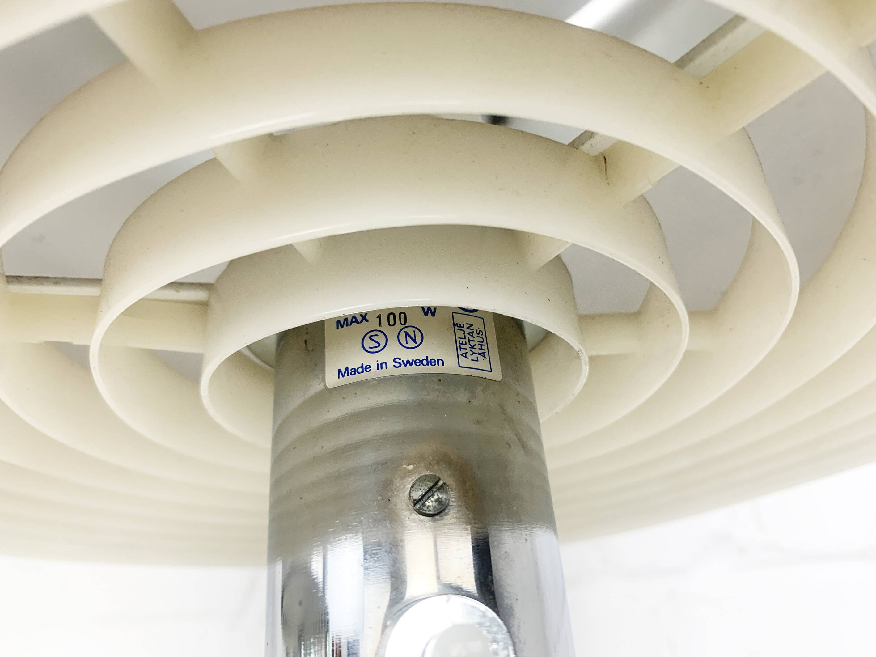 Pair of Bumling Anders Pehrson Table Lamps for Ateljé Lyktan, Space Age, 1960s