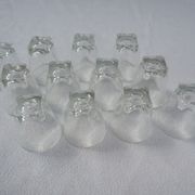 12 engraved liqueur glasses – from the 1960s-1970s