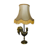 Golden bronze lamp
