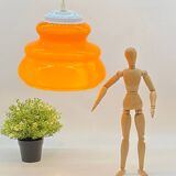 Vintage orange opal / opaline lamp / pendant 🧡🧡
