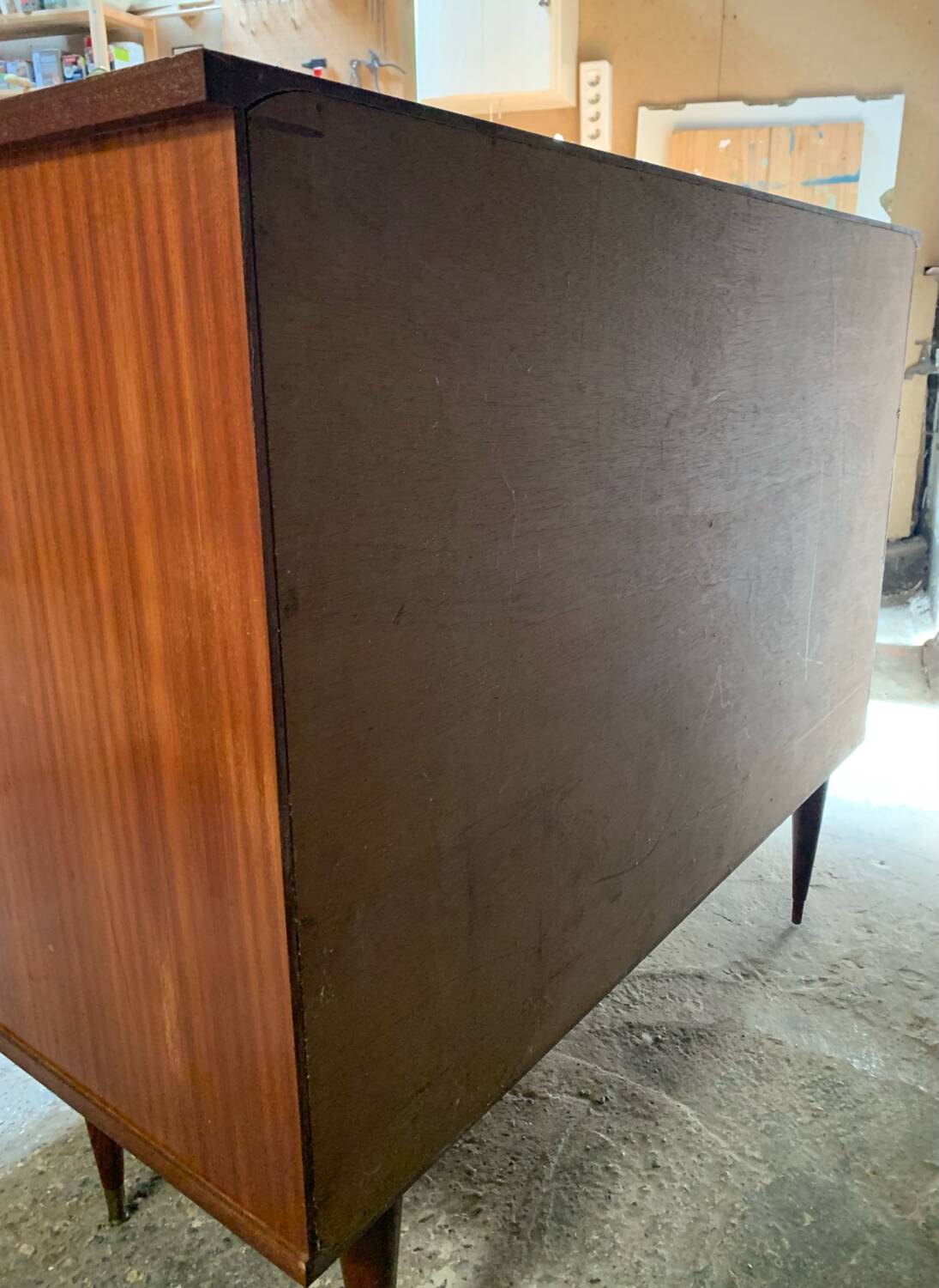 Vintage Scandinavian style chest of drawers