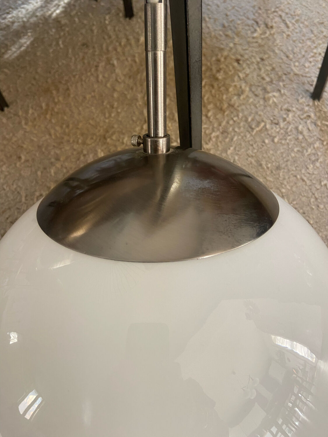 Vintage Peill & Putzler globe pendant lamp