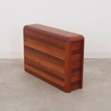 Teak newspaper holder, Danish design, 1970s, production: Denmark