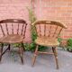 Western chair varnished wood