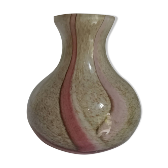 Blown glass vase la rochère