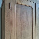 Parisian wardrobe in solid beech wood