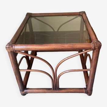 Rattan coffee table