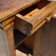 Rare console table / somno in solid walnut (19th century) – charm & raw authenticity