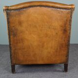 Sheepskin armchair