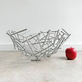 XXL wire metal fruit bowl / basket