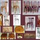 Lot 10 chaises bistrot Baumann et Codina années 30-50