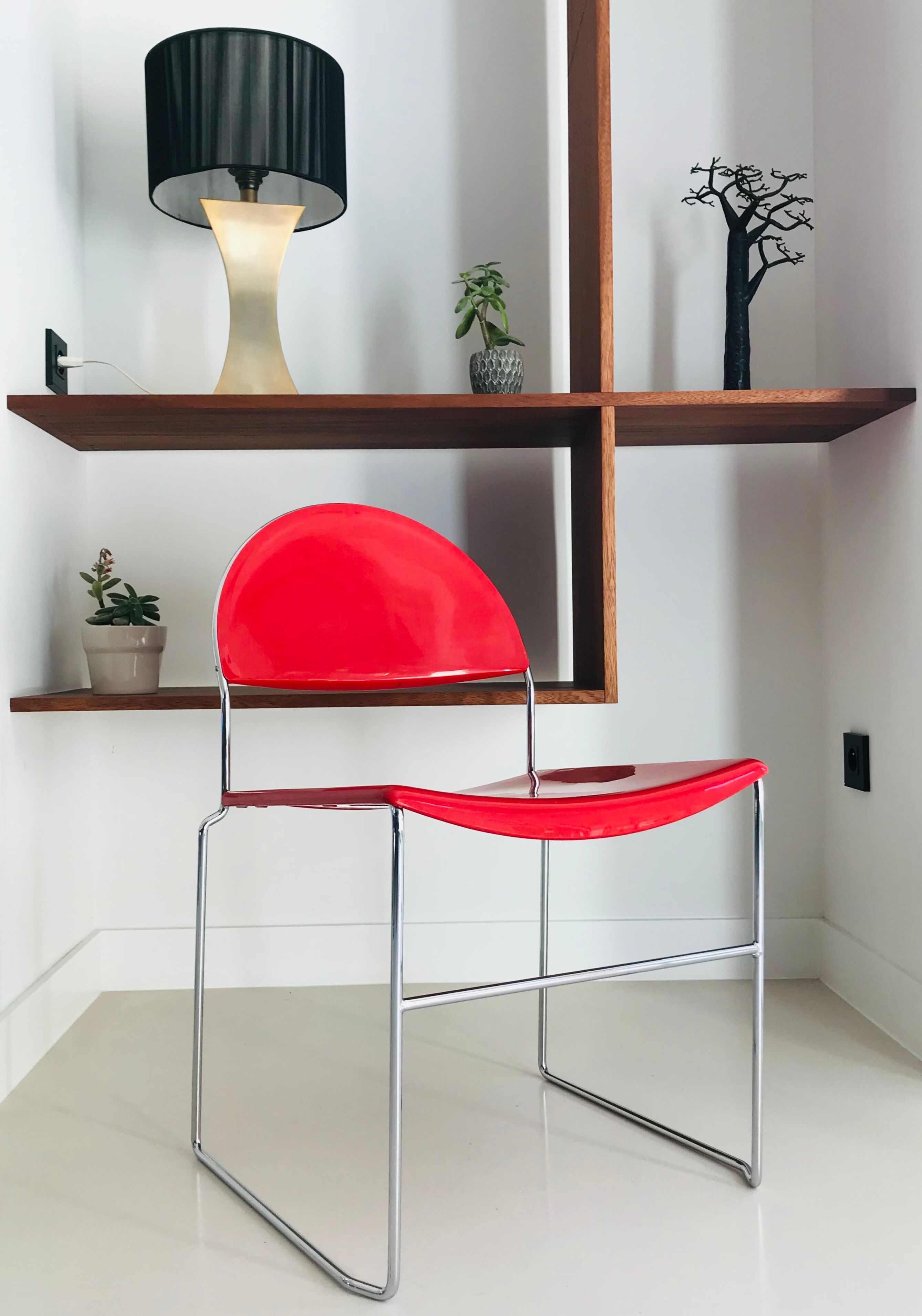 Pair of chairs "Franny" from Superstudio Design Team for Fasem, Italy 80s