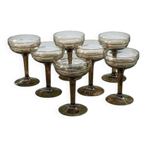 coupes vintage en verre