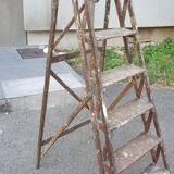 Painter's stepladder in solid beech