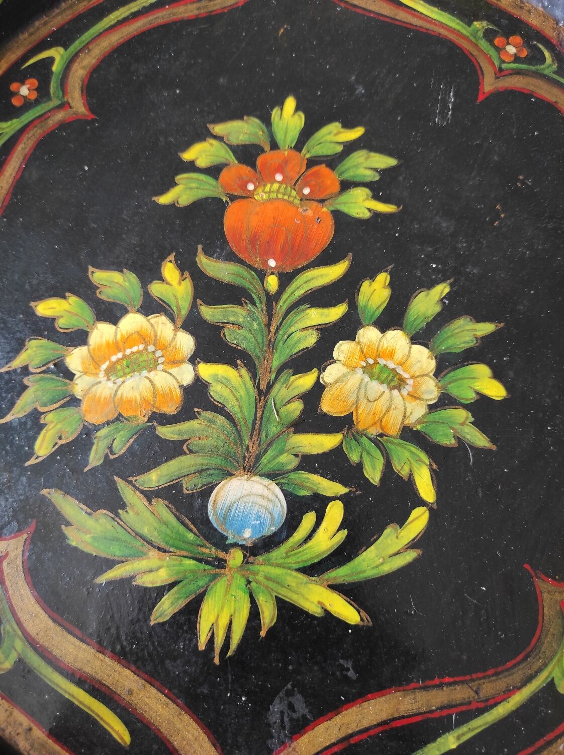 Napoleon III wooden tray