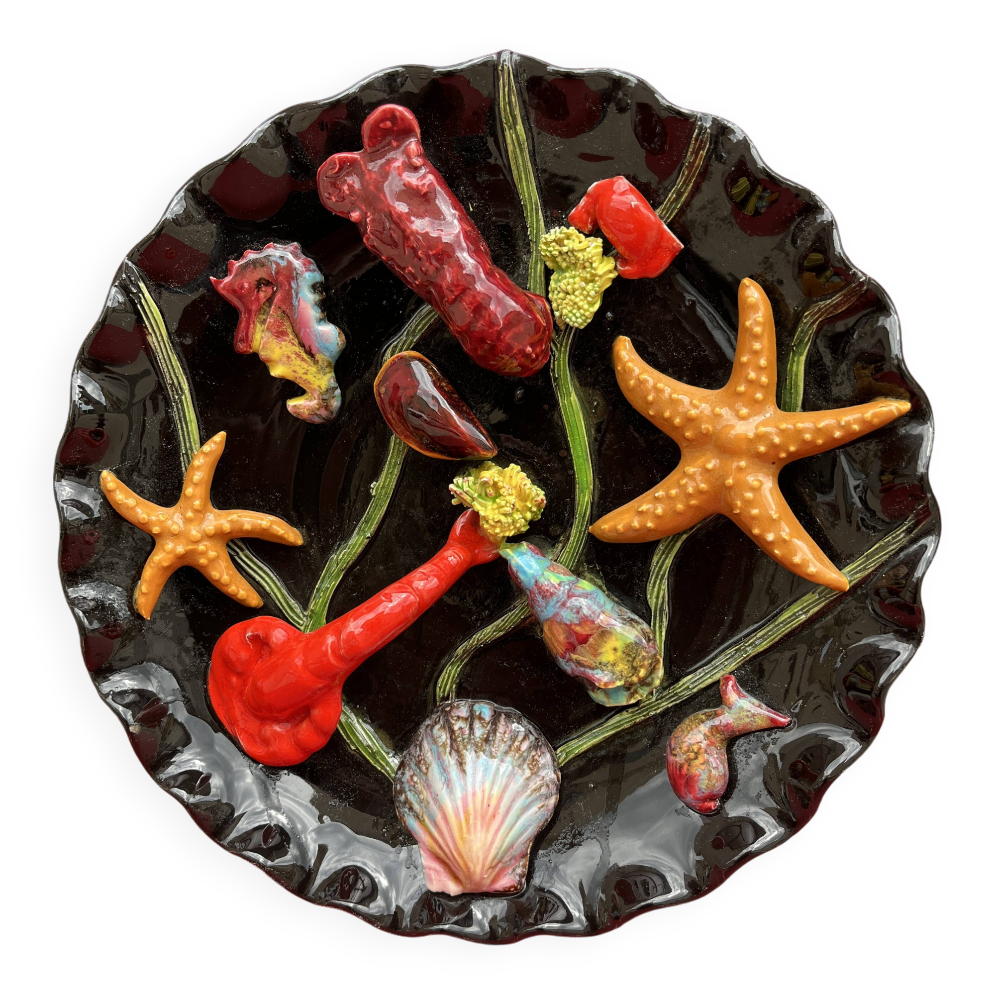 Ceramic wall plate 1960