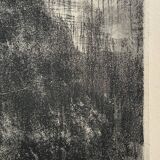 Antique Gentleman Portrait Copper etching By E.Zoir