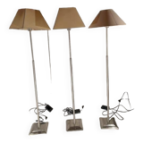 3 adjustable height floor lamps