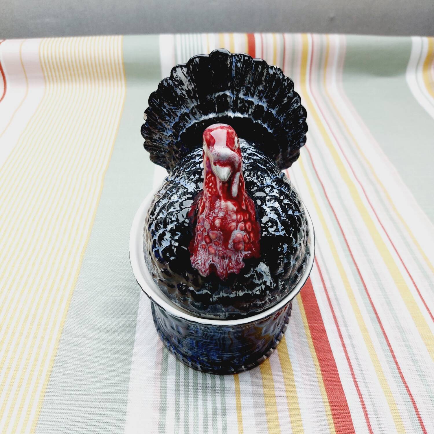 Ceramic turkey terrine