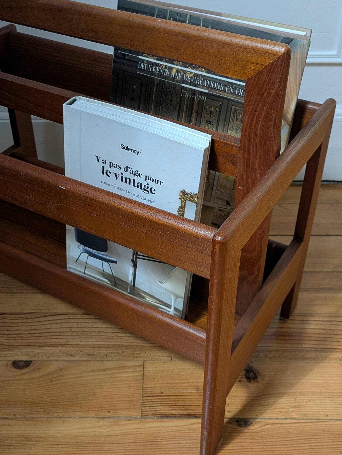 Vintage magazine rack