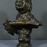Bronze “Capture”, signed E.Villanis – Late 19th century