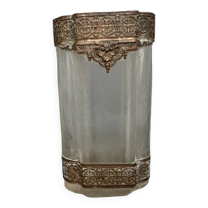 vase soliflore 1900 ornementé - xvi