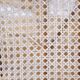 6 caned Napoleon III chairs