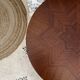 Neyla coffee table in wood and marquetry