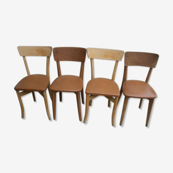 4 bistrot chairs