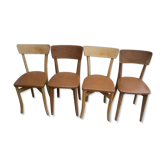 Set de 4 chaises bistrot