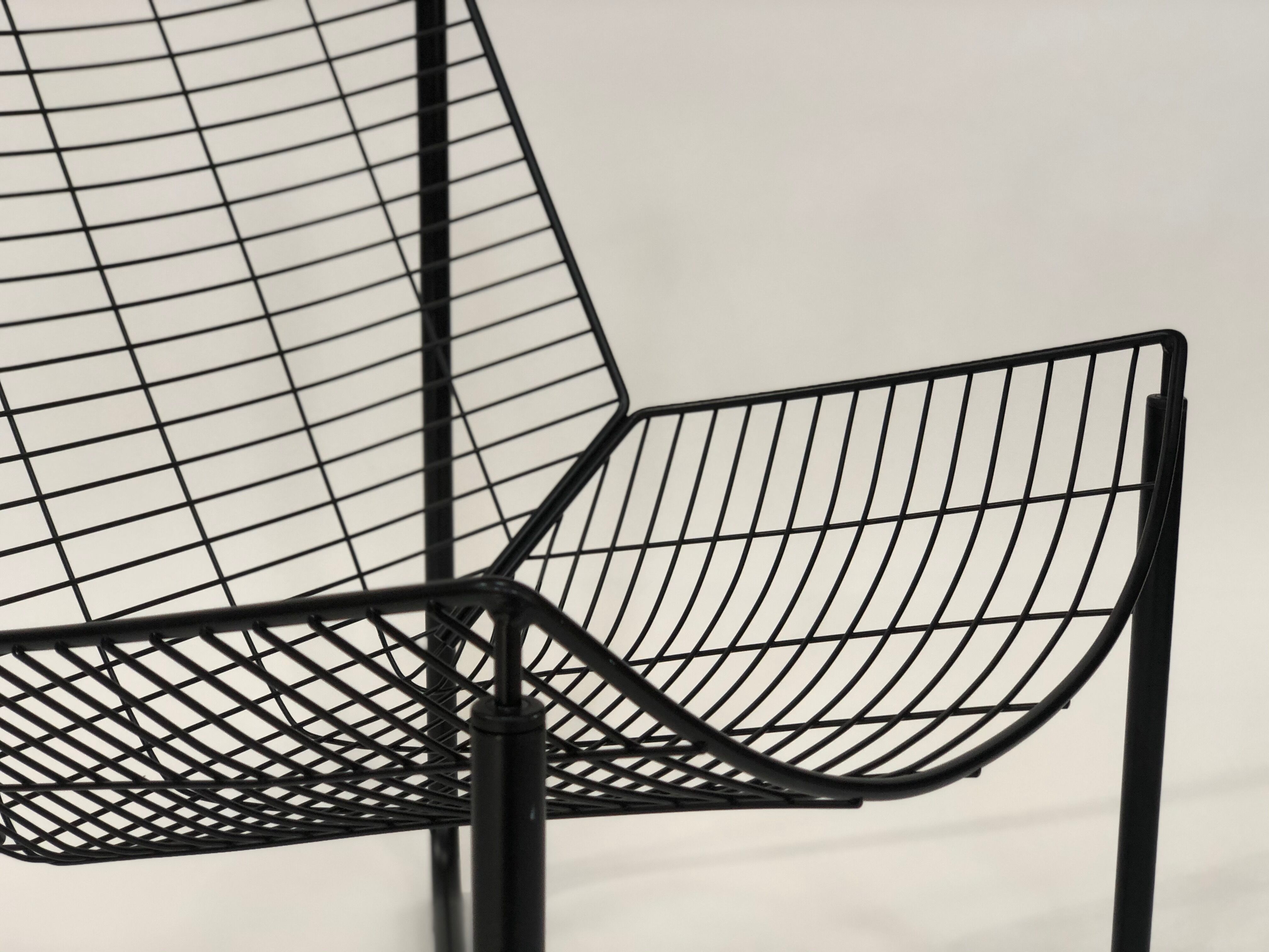 Vintage niels Gammelgaard Jarpen chair for black Ikea