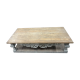 Grande table basse sculpté