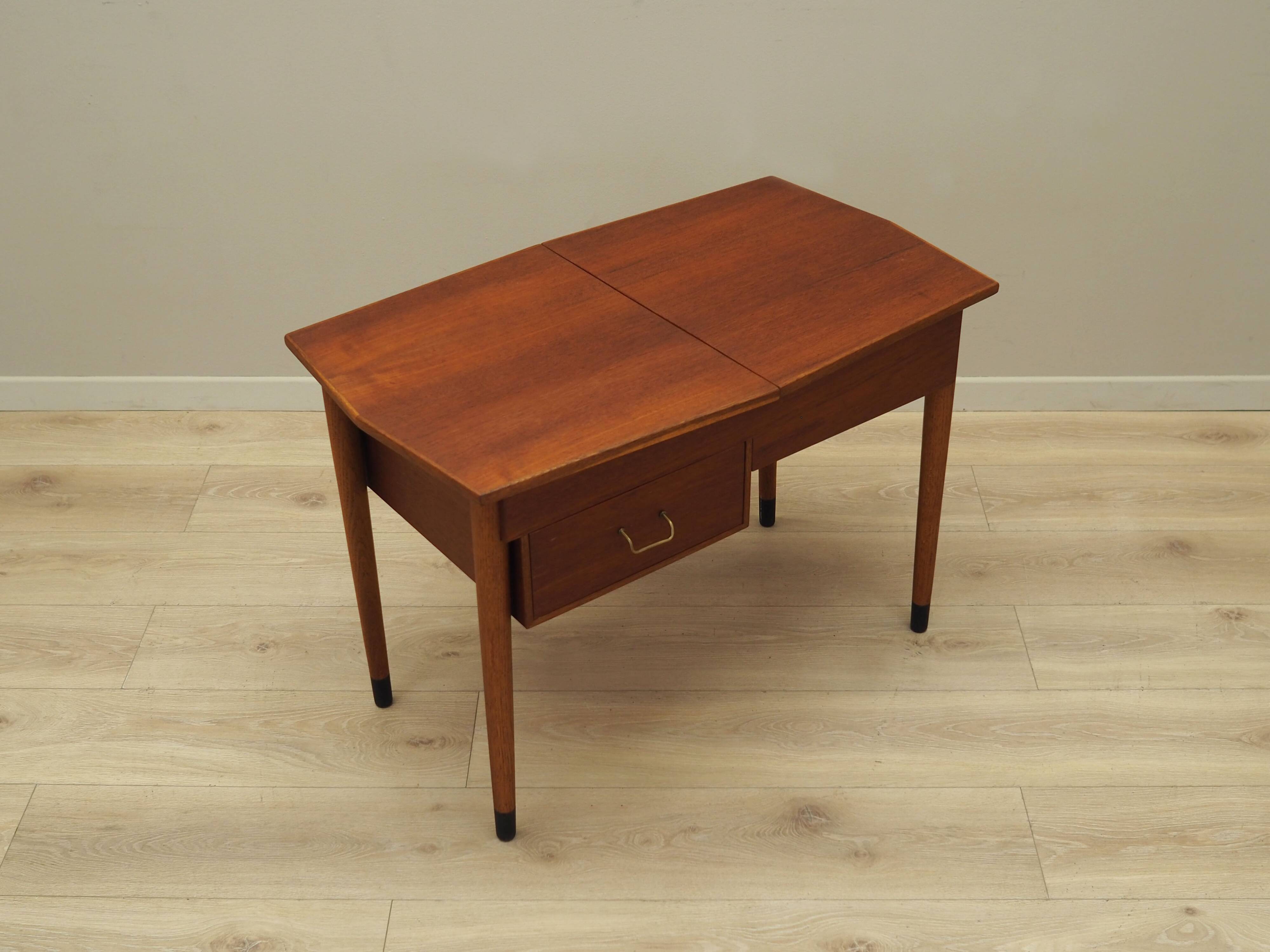 Teak sewing table, Danish design, 1960s, production: Denmark