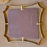 Italian Brass Mirror, 50s