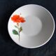 Service à café 12 tasses porcelaine motif coquelicot poteries du Marais vintage années 70
