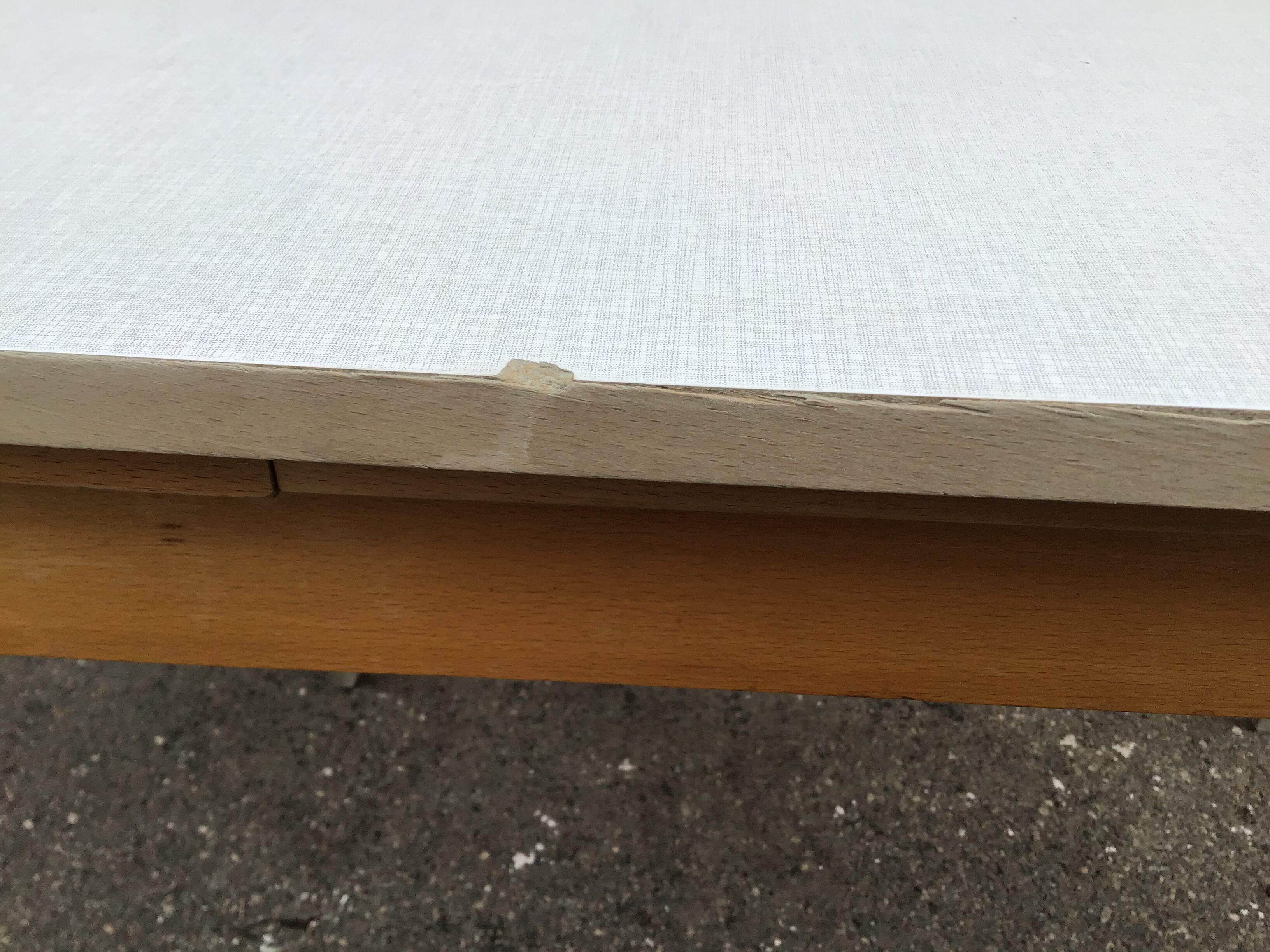 Vintage scandinavian dining table