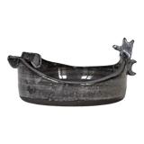 Zoomorphic ceramic ashtray pocket, circa 1960