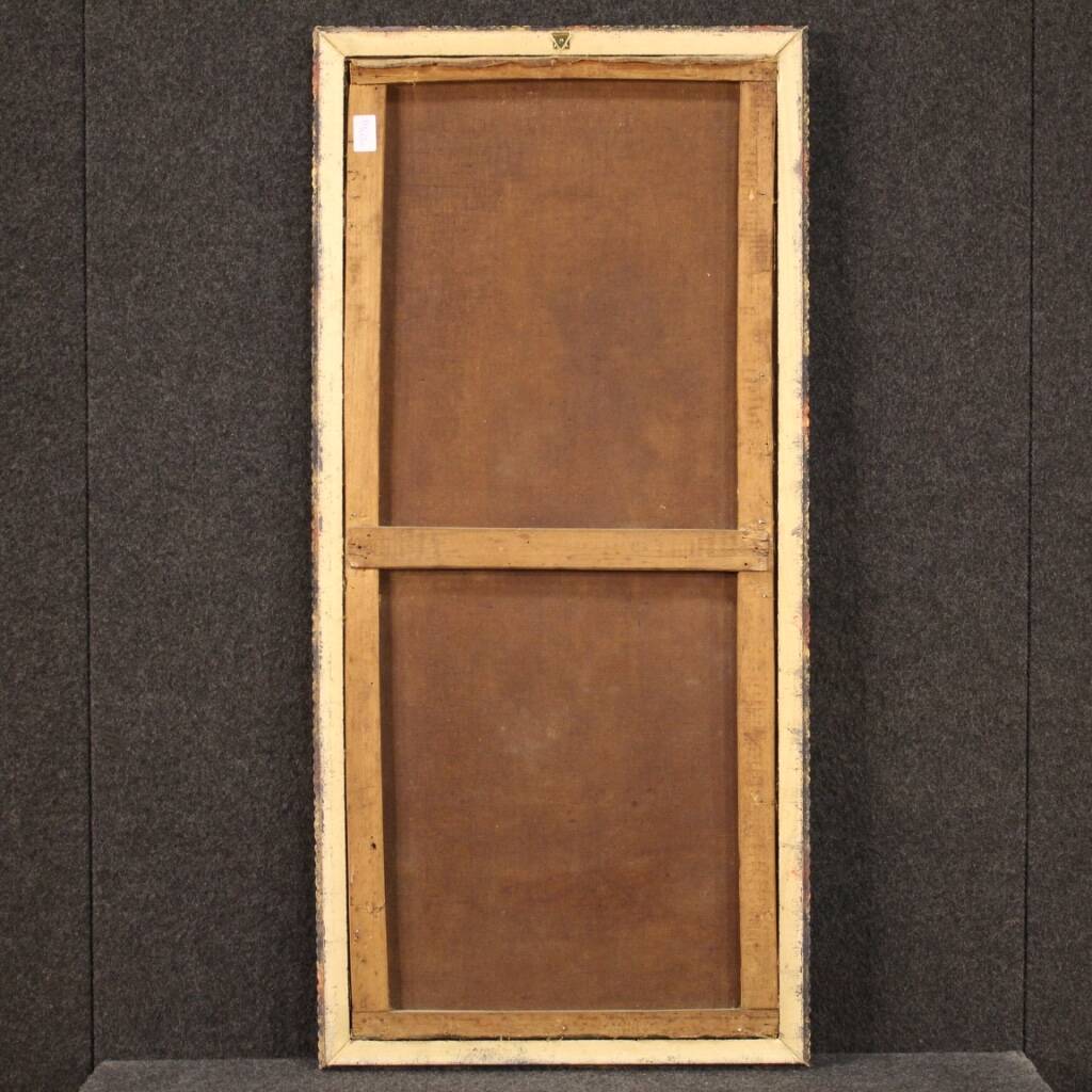 Signed painting landscape in impressionist style from the 19th century