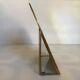 Petit miroir de table en laiton