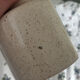 Vintage speckled stoneware pot