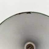 Enamelled sheet metal cone pendants